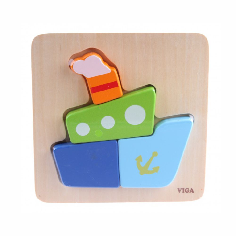 Puzzle wooden `Ship`