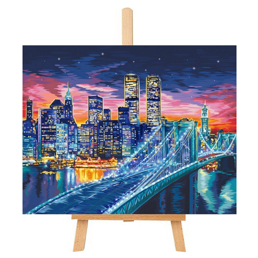 Painting by numbers Manhattan Night