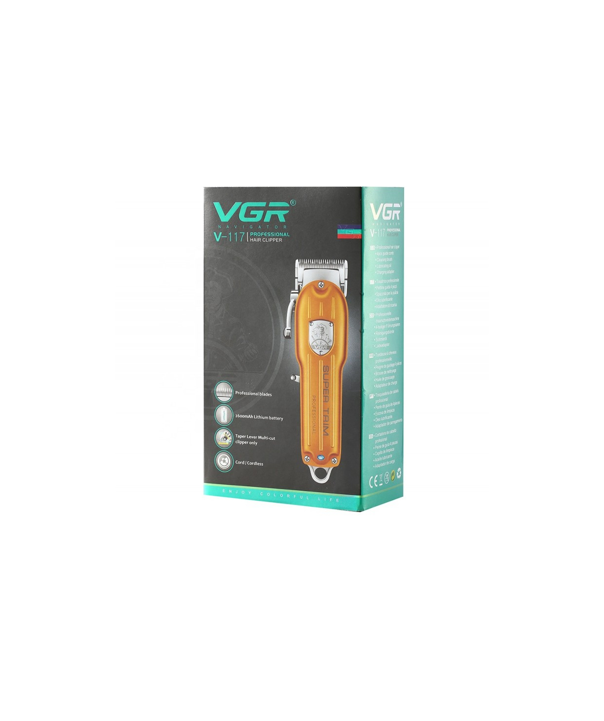 Машинка `VGR` для стрижки волос V-117
