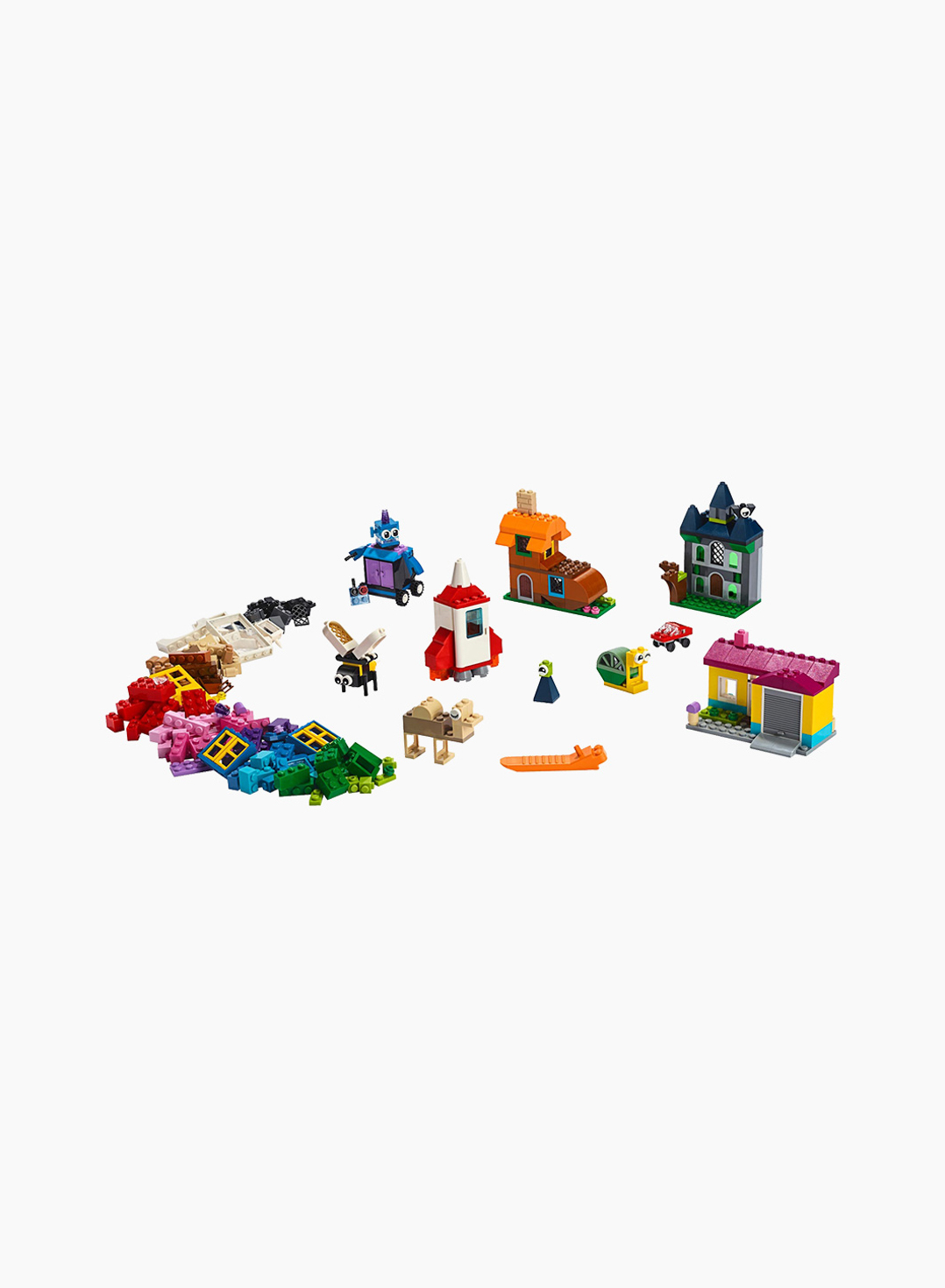 Lego Classic Կառուցողական Խաղ Ստեղճագորճական Հավաքծու Պատւհաններով