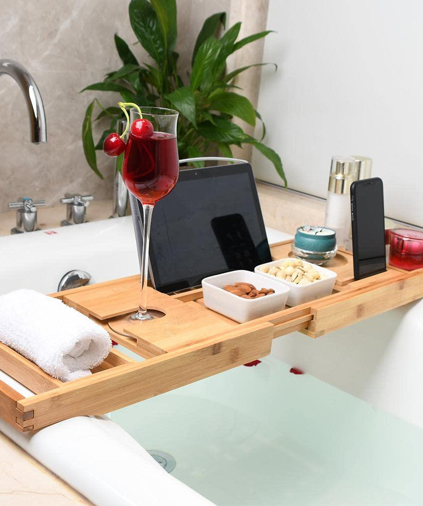 Столик-подставка `Creative Gifts` для ванной комнаты