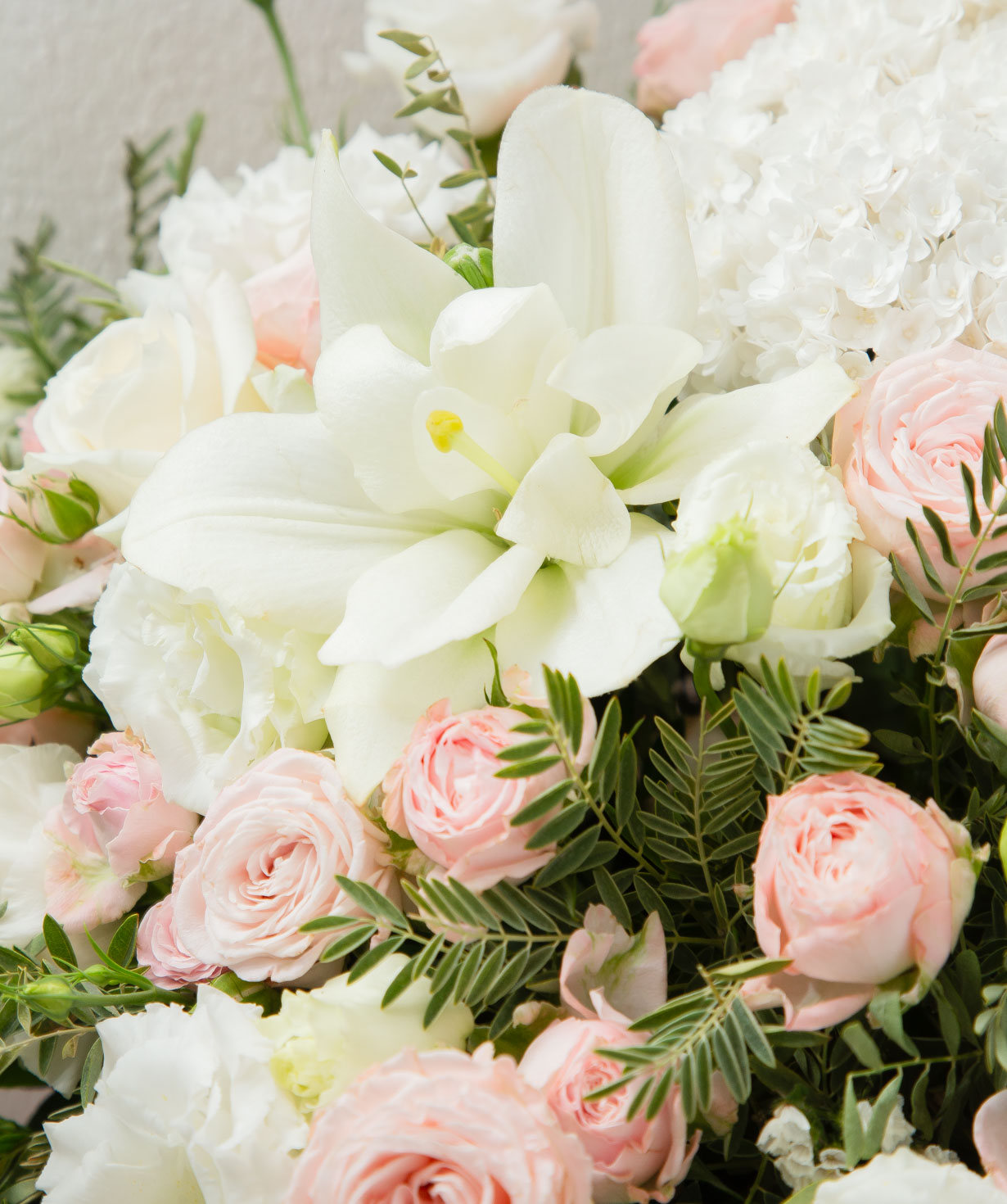 Composition «Arpis flowers» with roses №18