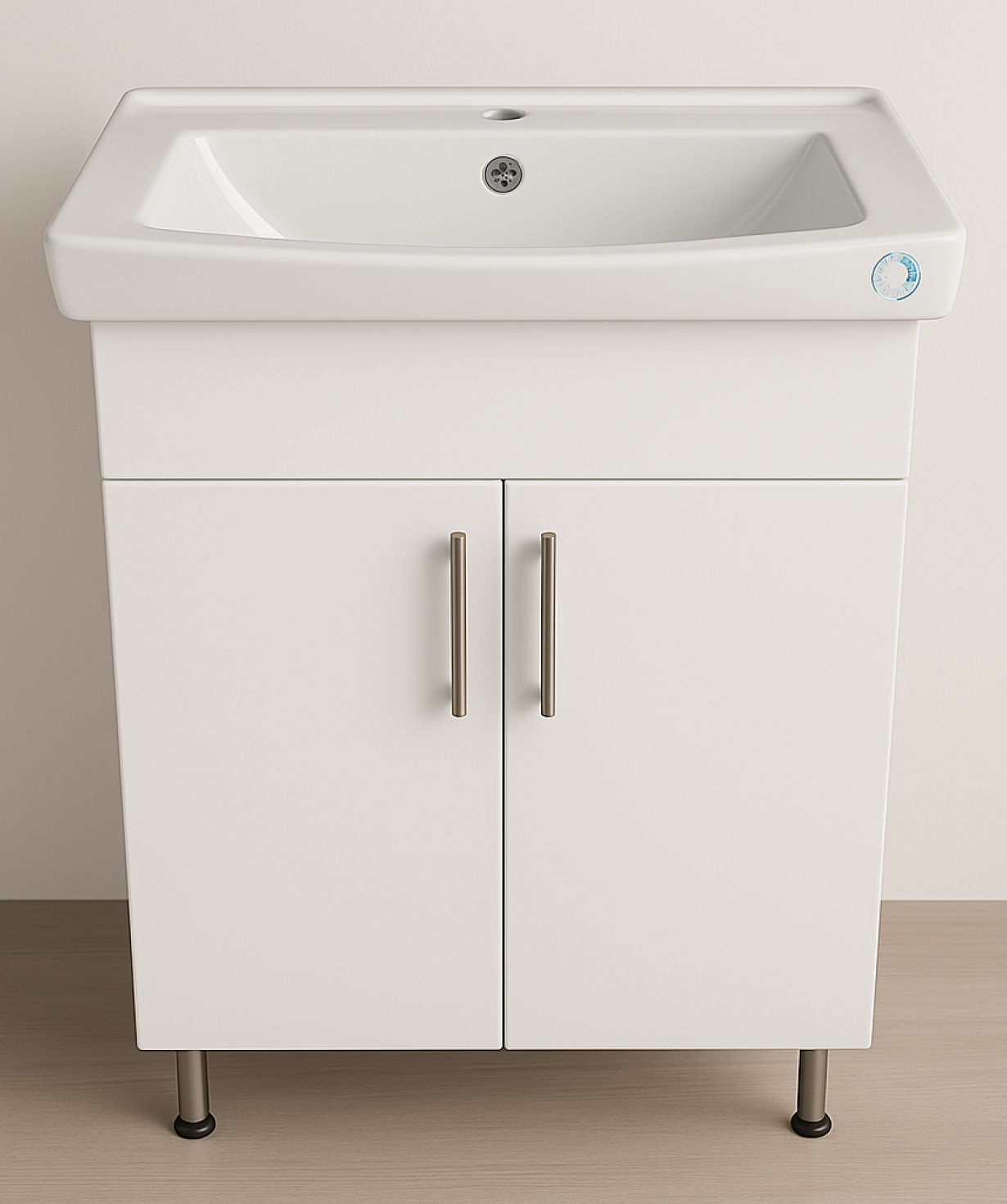 Bathroom furniture «Perla» Uyut Alvand 60, white