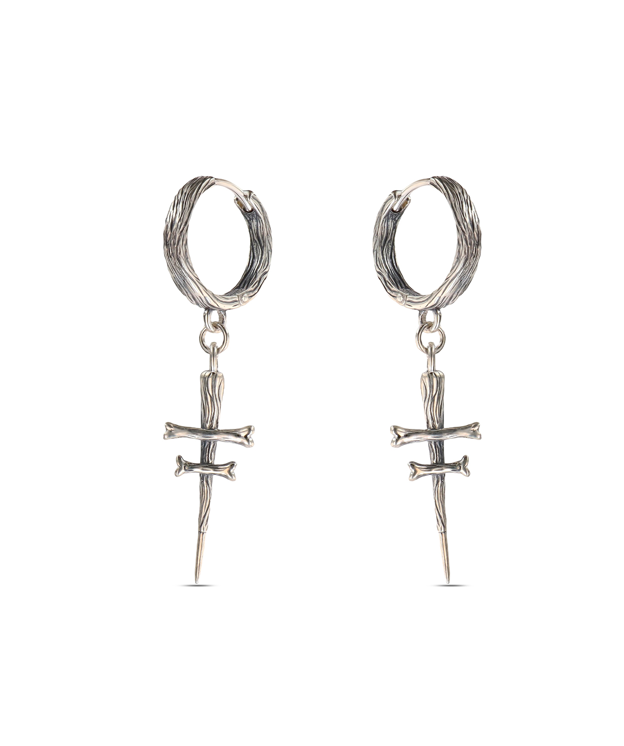 Серьги `DF Project` серебряные №44