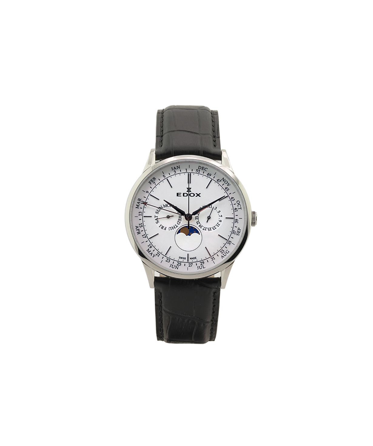 Wristwatch  `Edox`   40101 3C AIN