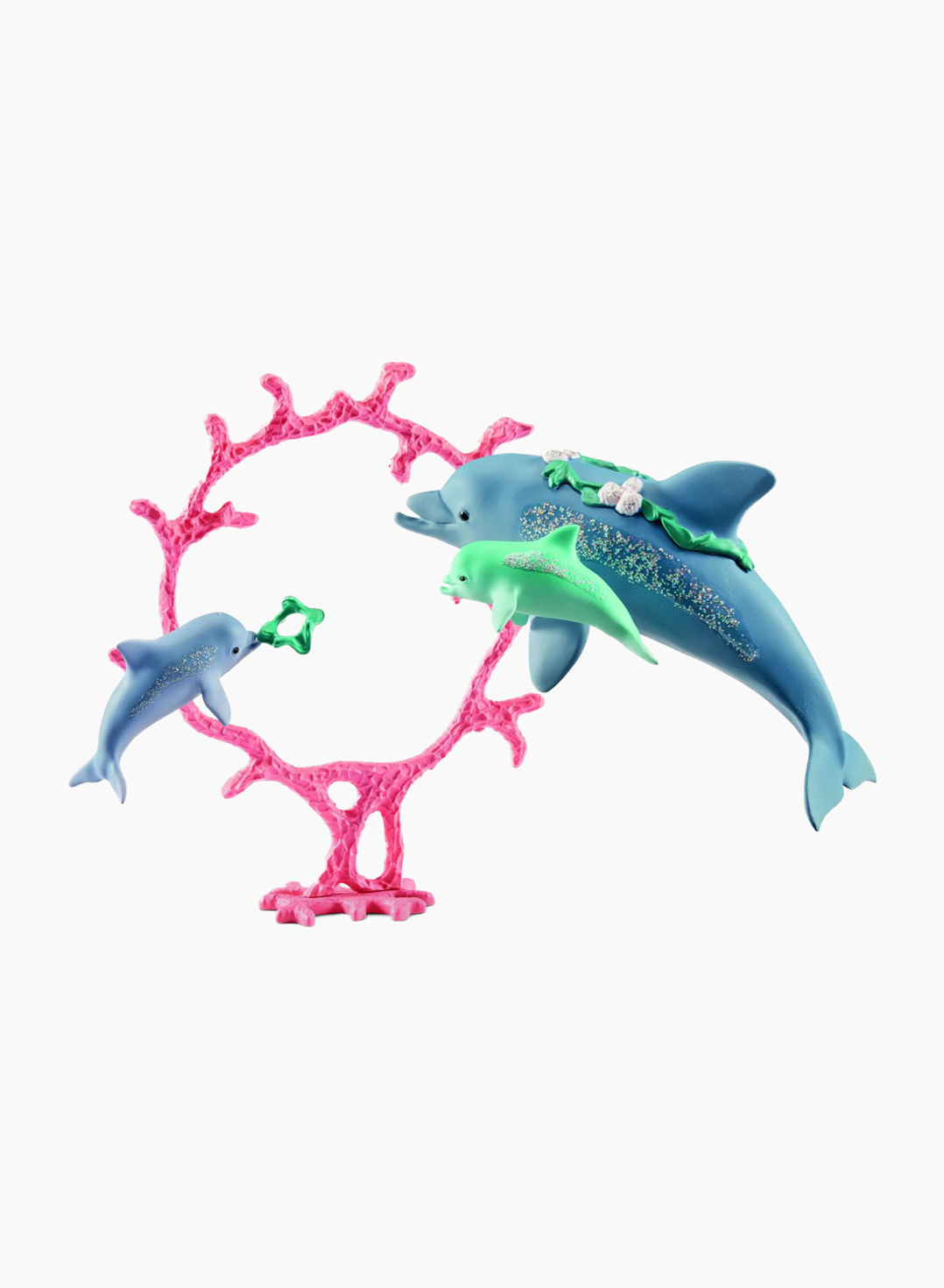 Schleich Animal figurines set Dolphin mum with babies