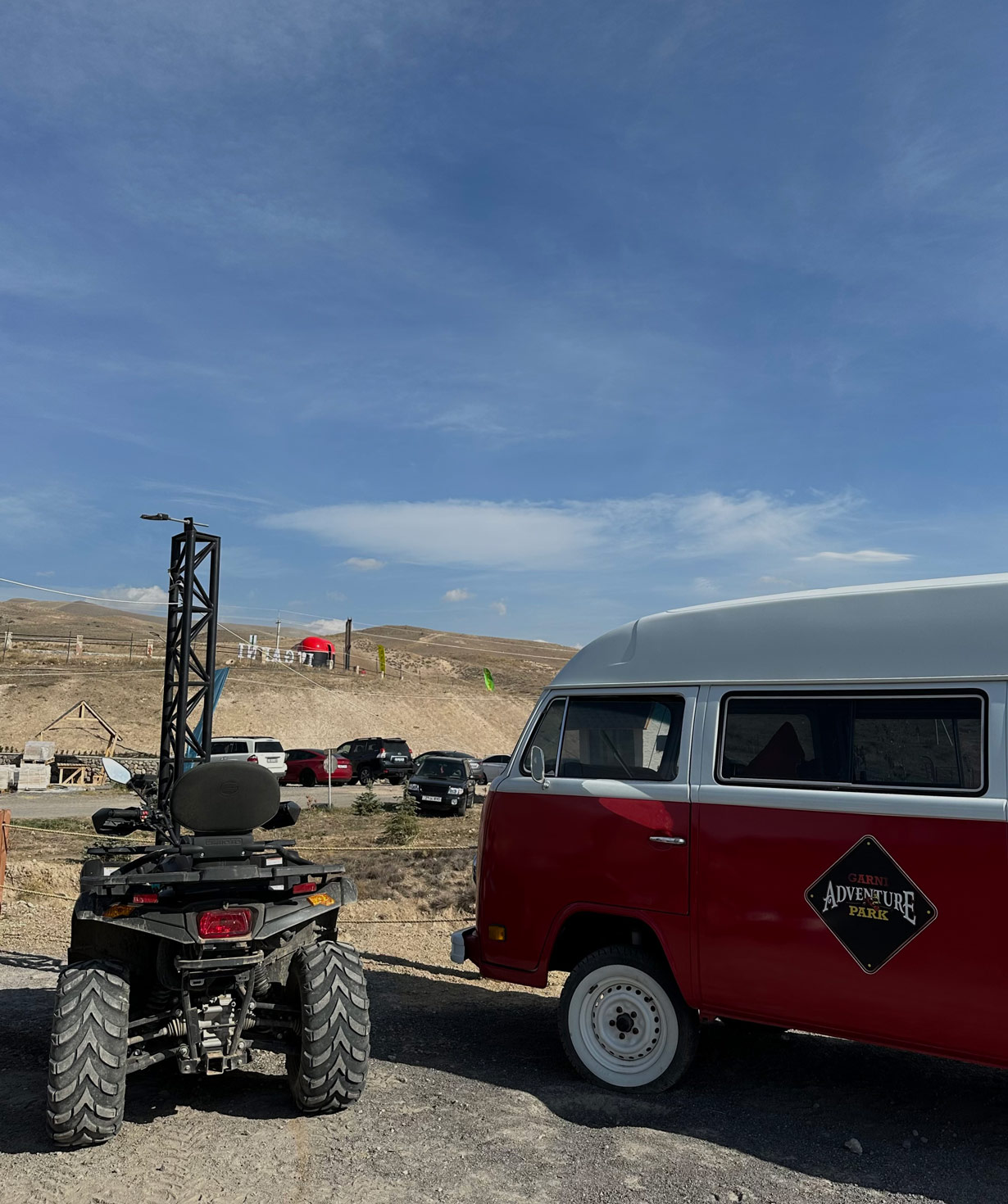 Tour to the Azat Reservoir «Garni Park» with ATV, 1 seater