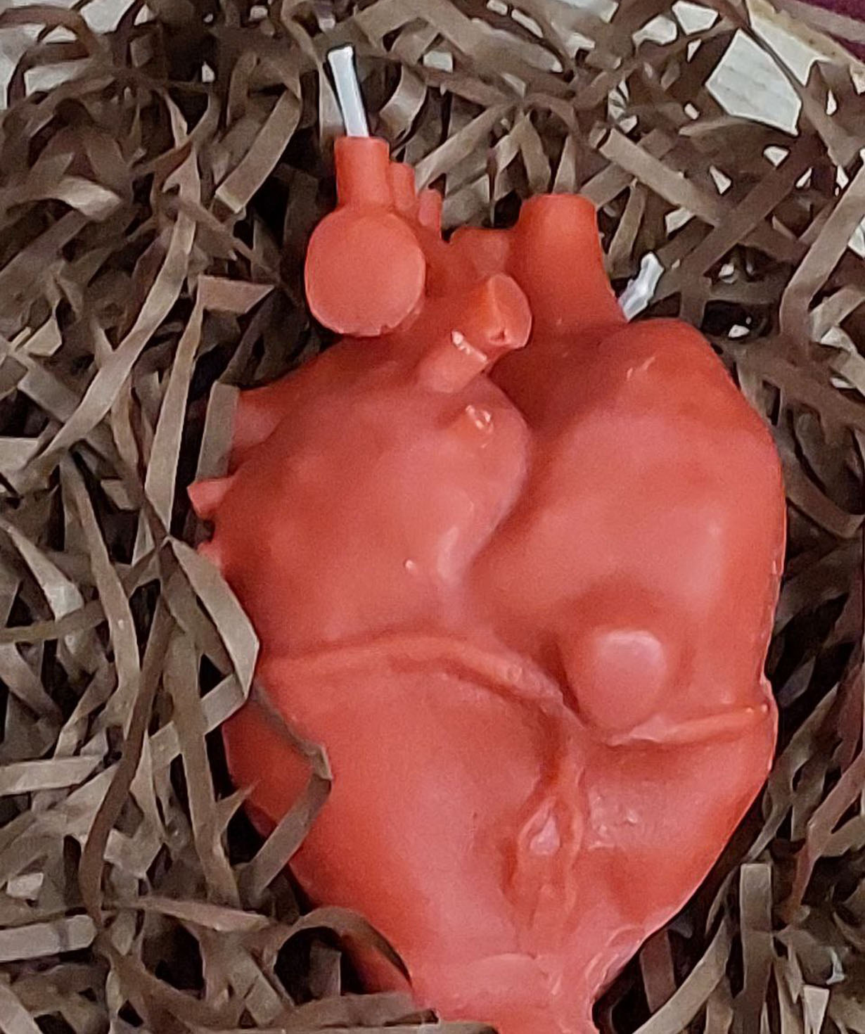 Набор свечей «Blue Moon» Сердце + Ваагн и Астхик, не ароматизированные