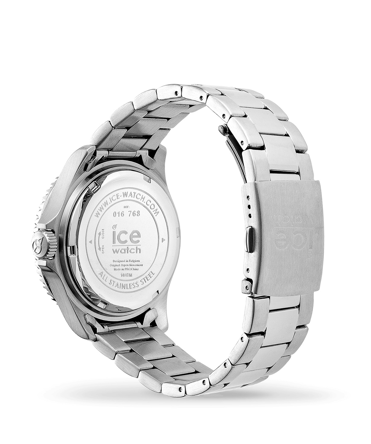 Часы `Ice-Watch` ICE steel -  Black sunset silver