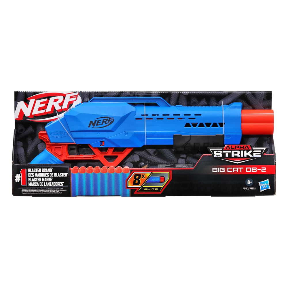 Nerf gun with 8 bullets Hasbro