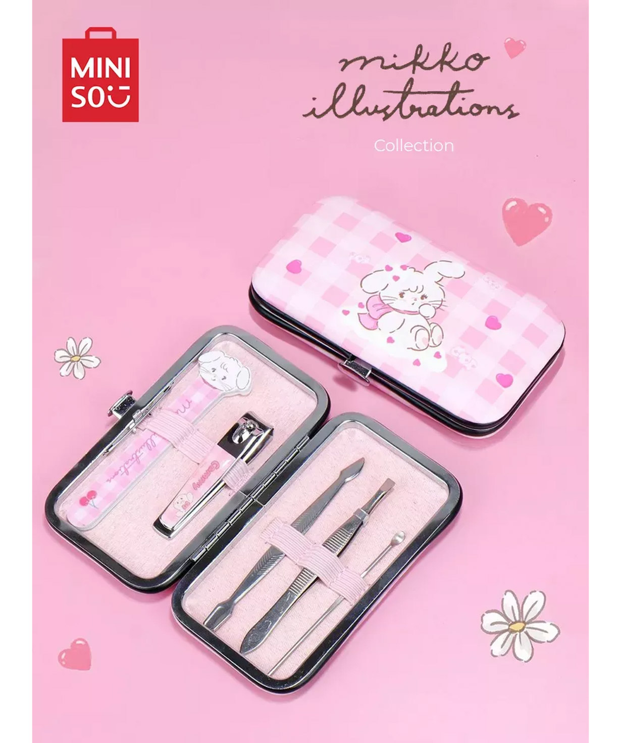 Travel manicure set «Miniso» Mikko