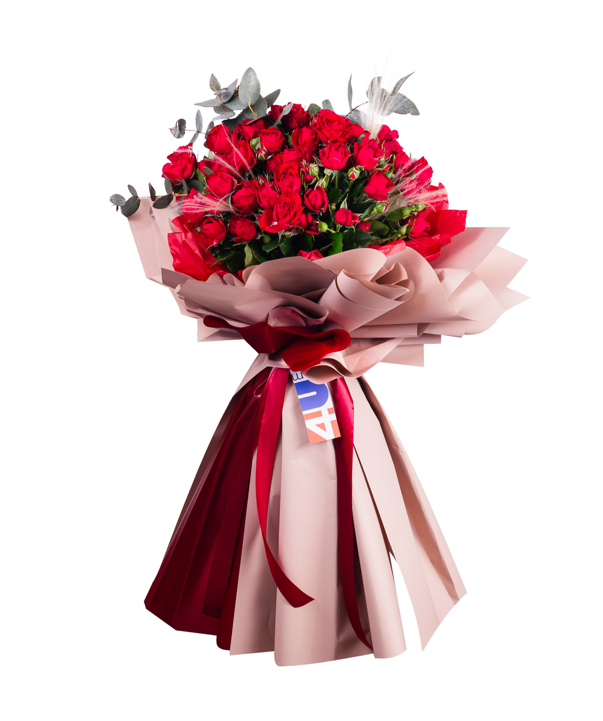 Bouquet «Surtsey» with spray roses