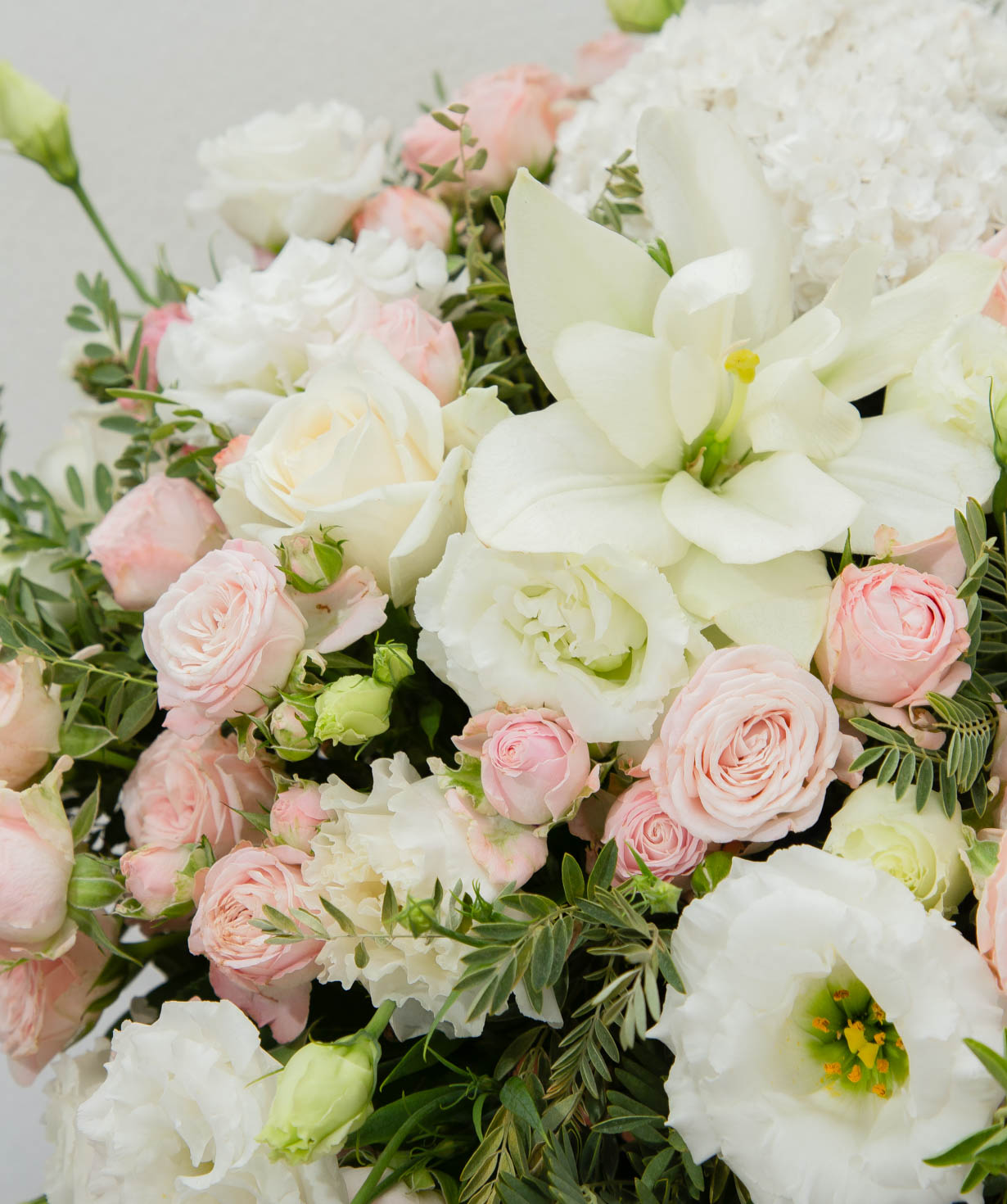 Composition «Arpis flowers» with roses №18