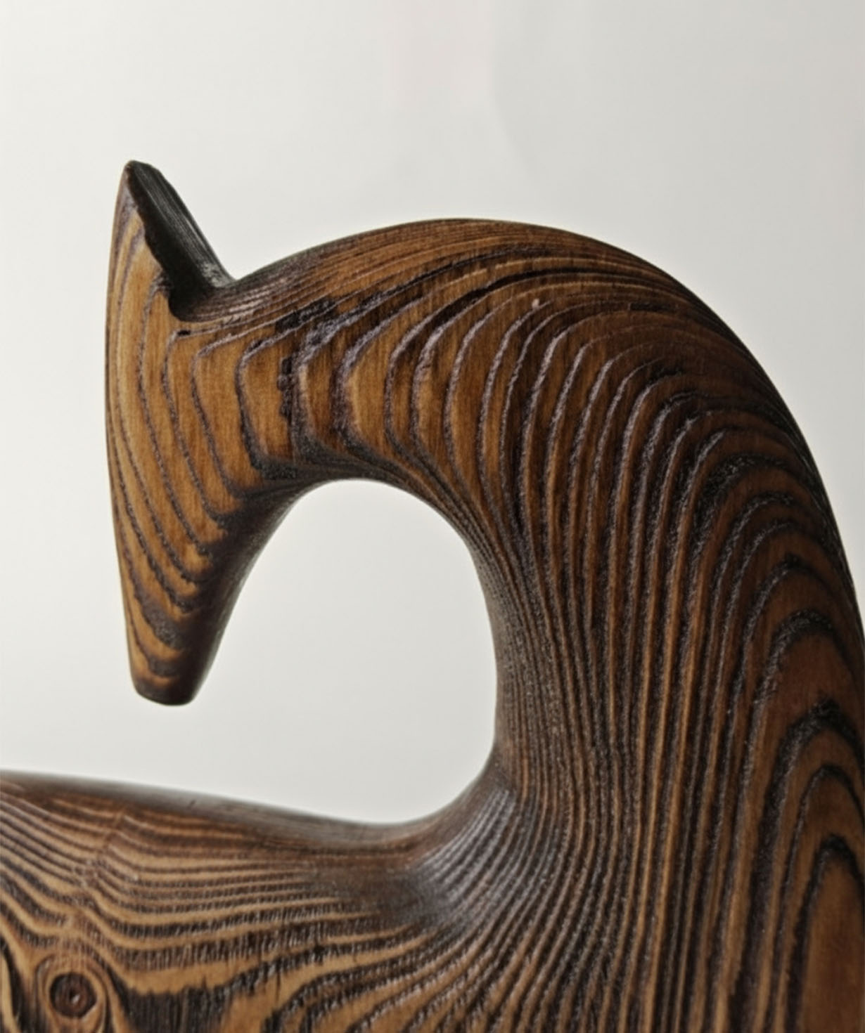 Wooden decorative horses №2