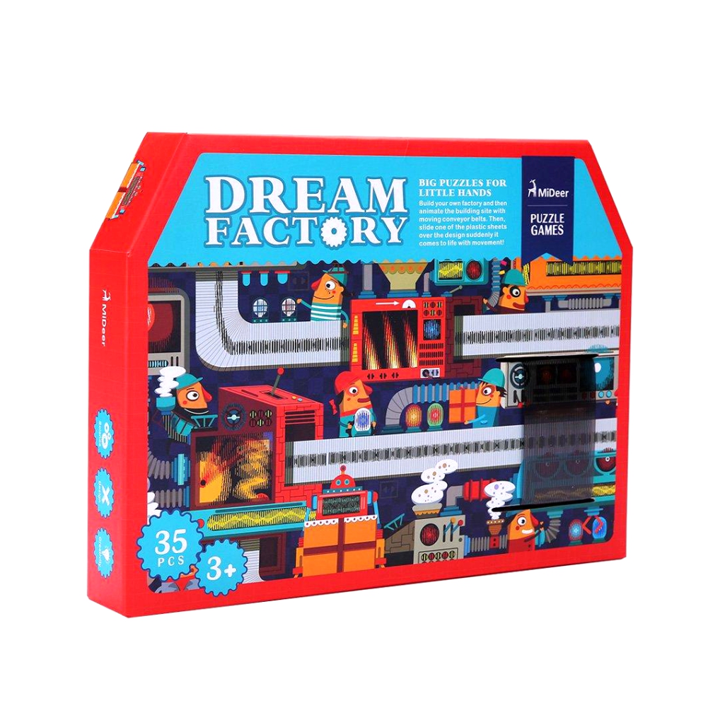 Puzzle wooden factory