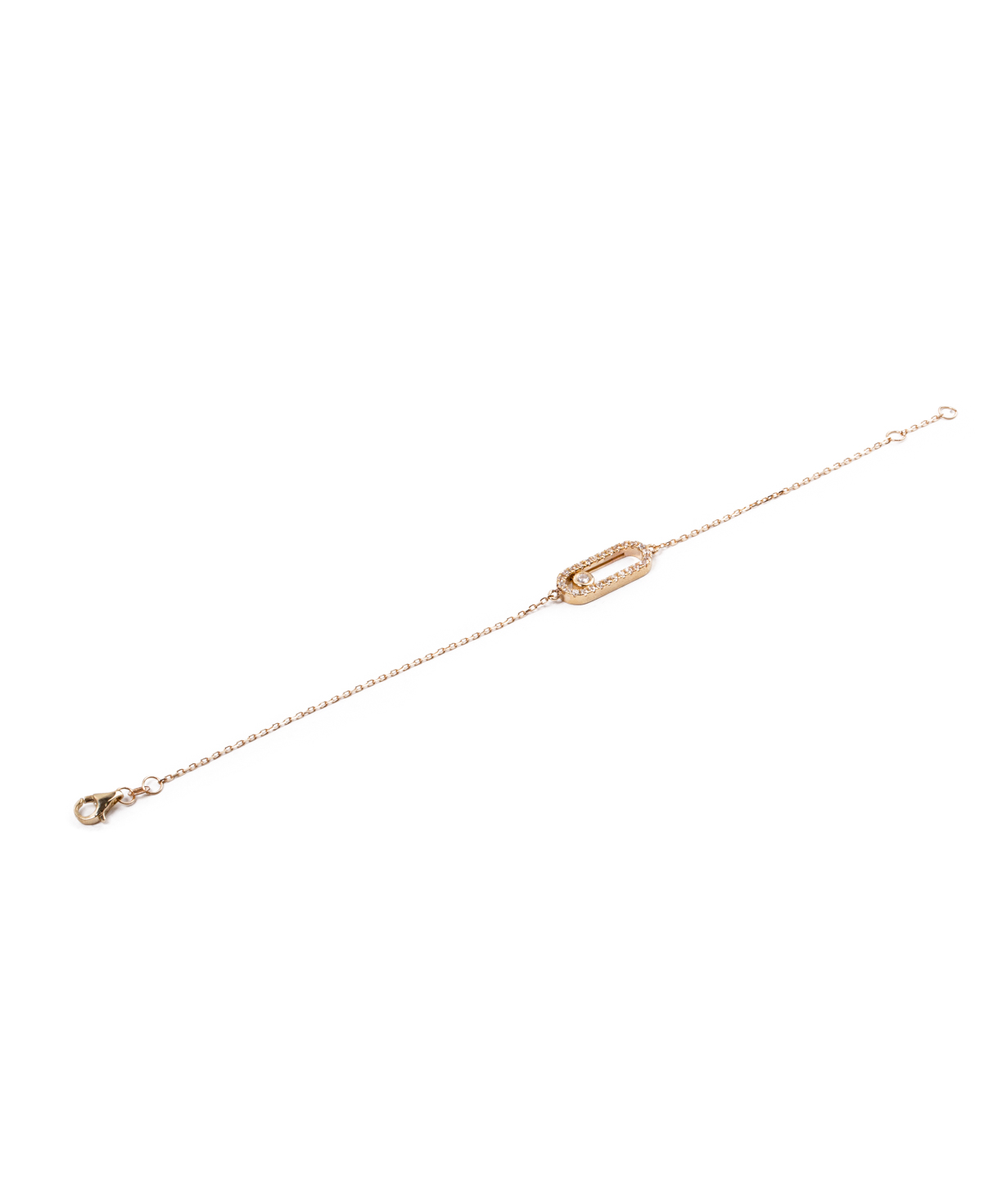 Браслет `Less is more` золотой №125