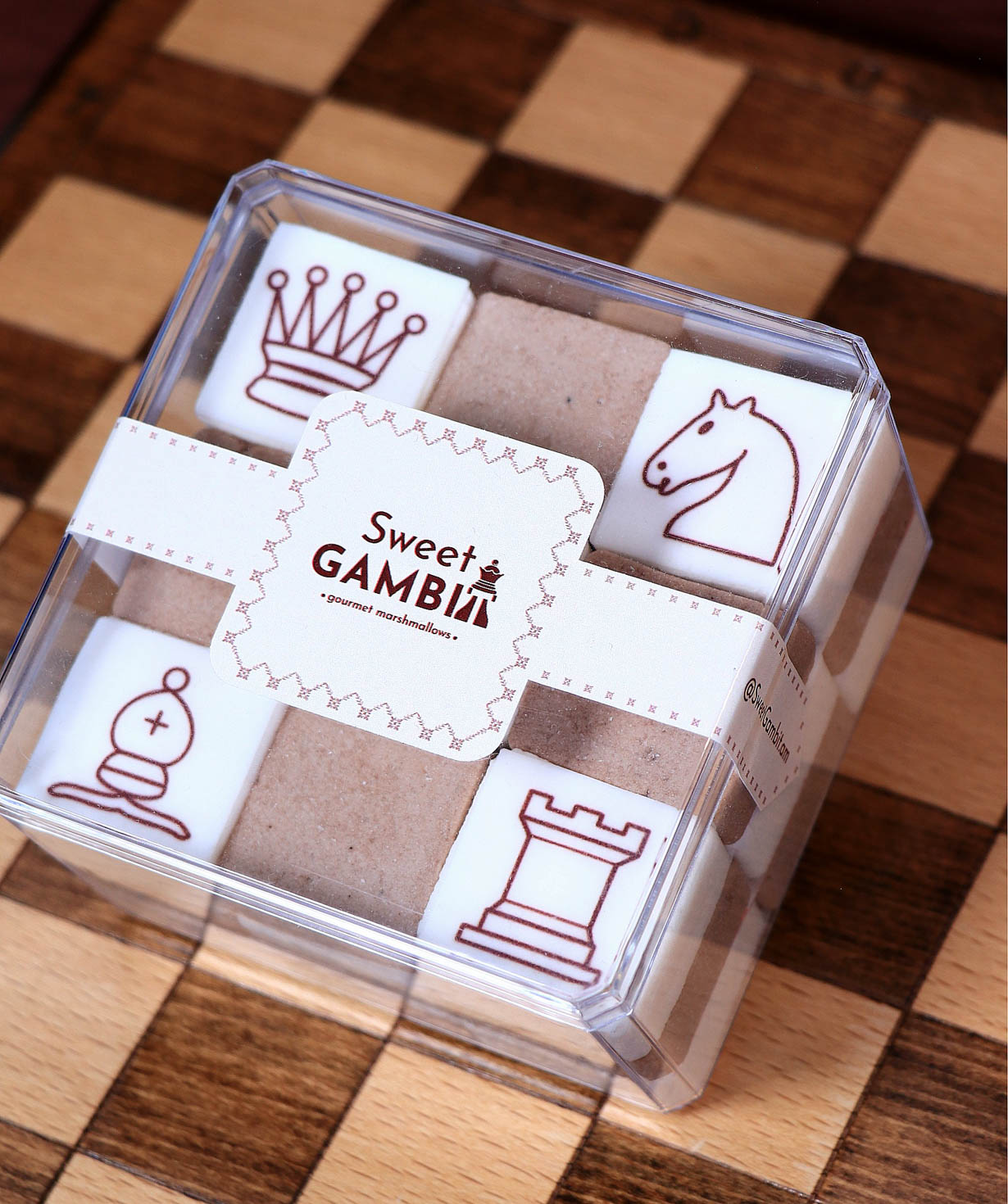 Marshmallow `Taste of Victory` vanilla and chocolate SG6