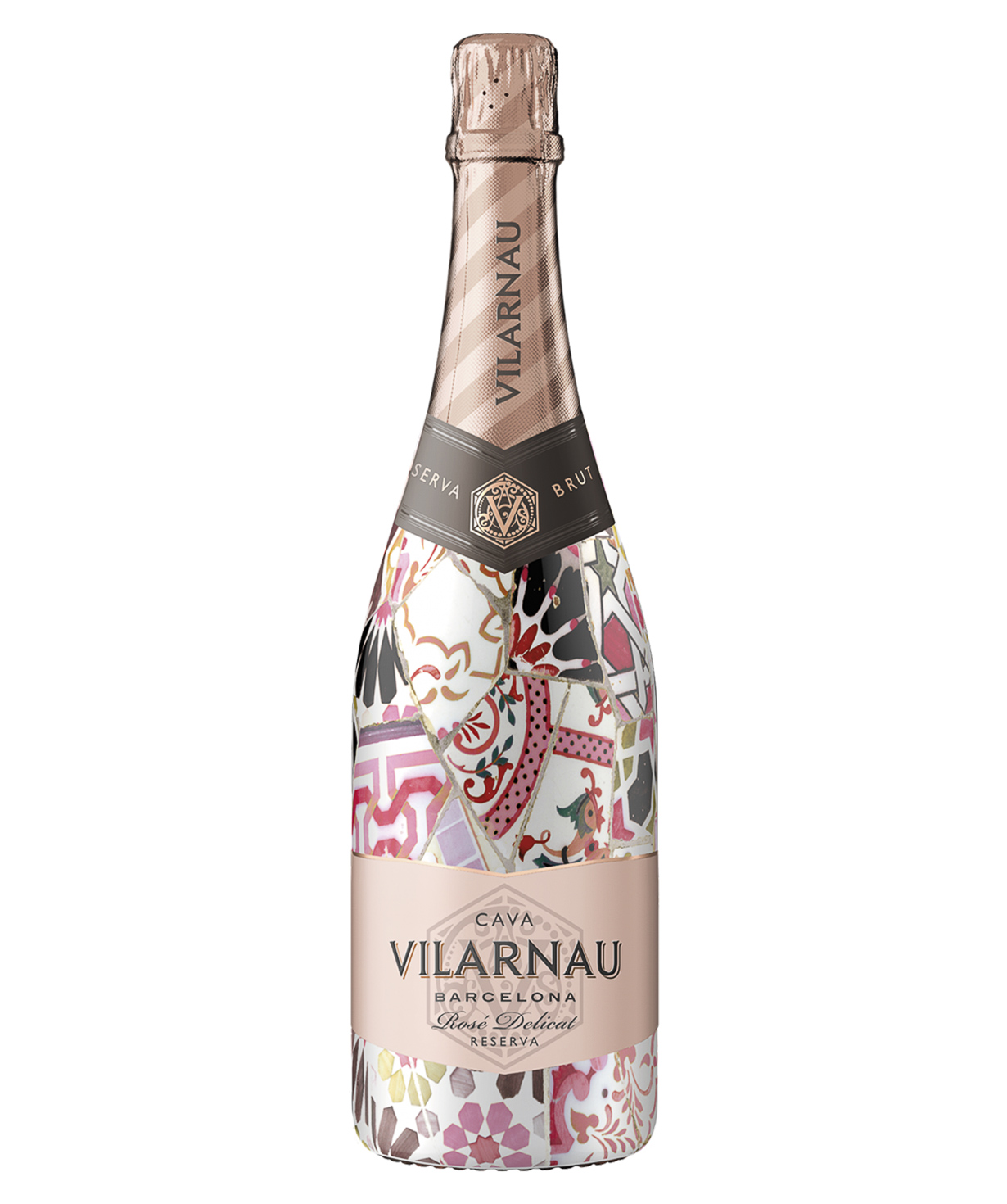 Вино ''Vilarnau Reserva Rose Organic'՛ розовое брют 750 мл