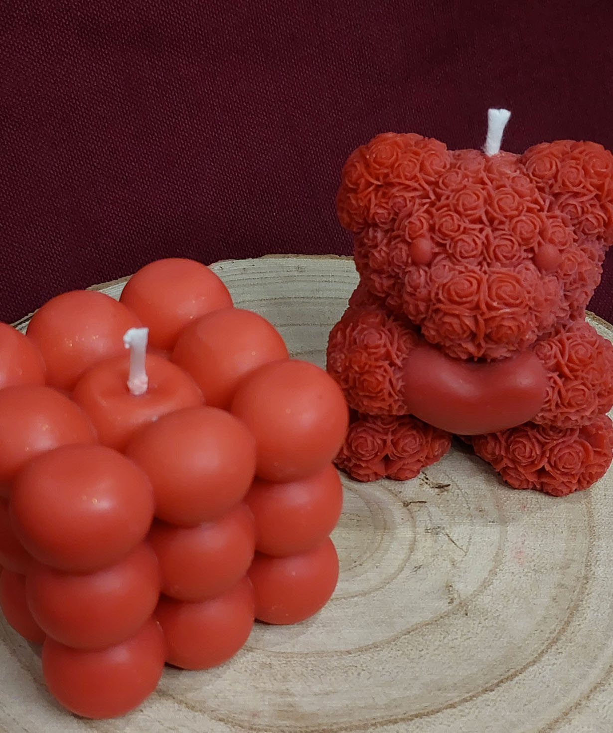 Набор свечей «Blue Moon» Бабл + Игрушка, не ароматизированные, №1