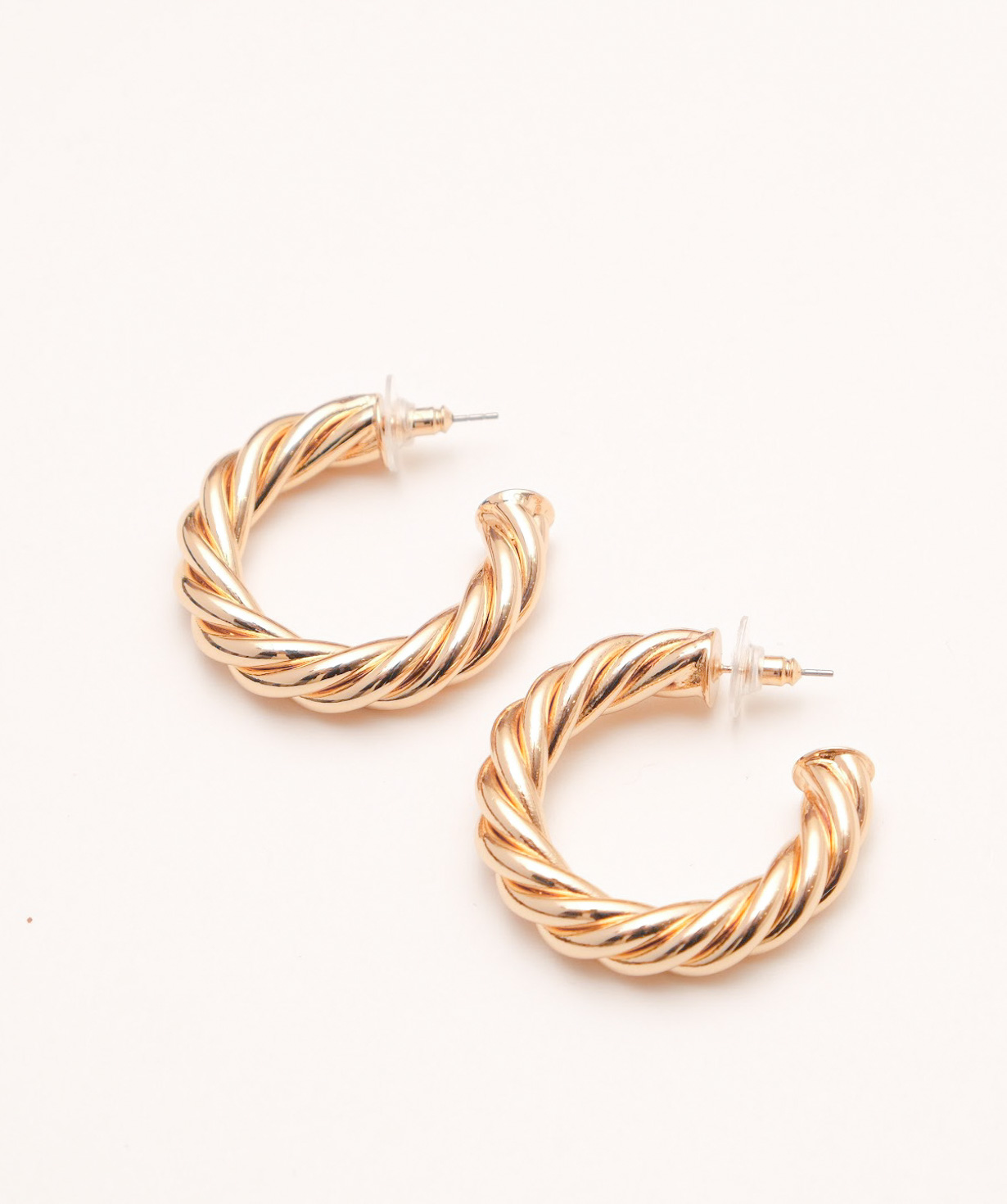 Earrings `Rougecoco` Twisted