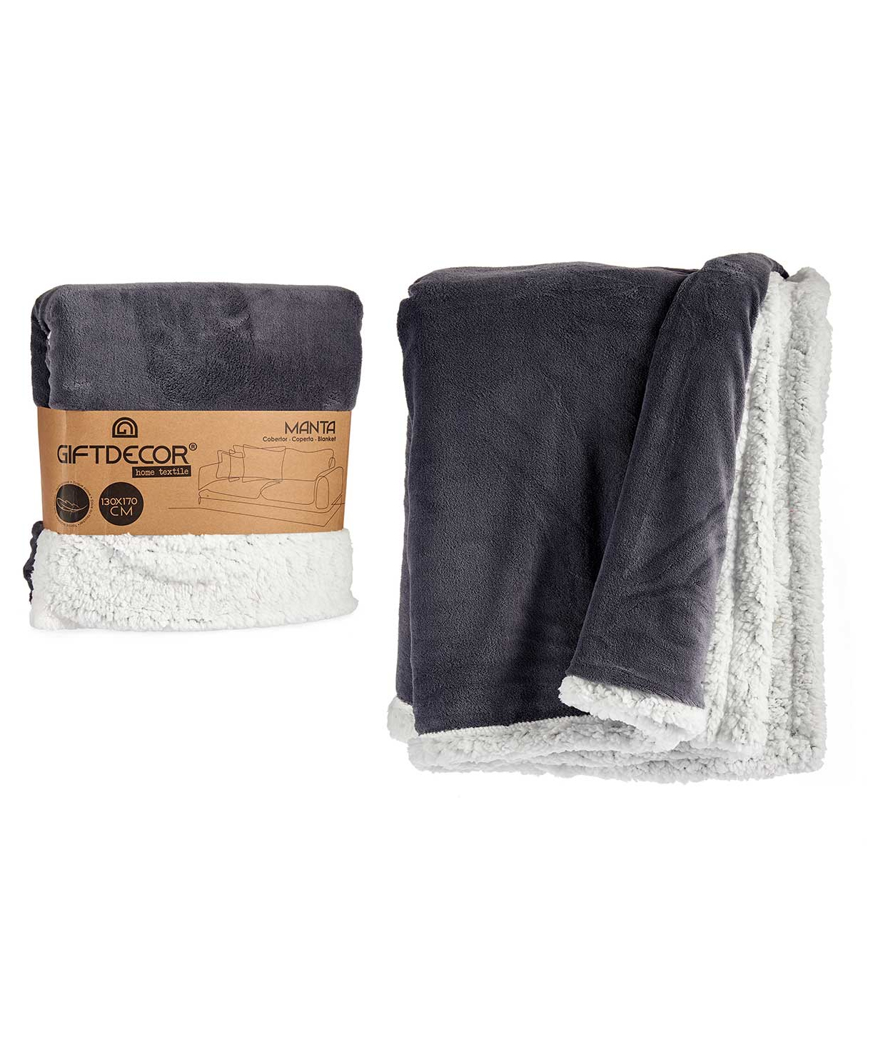 Blanket «Ashley Home» 130x170 cm / 89680