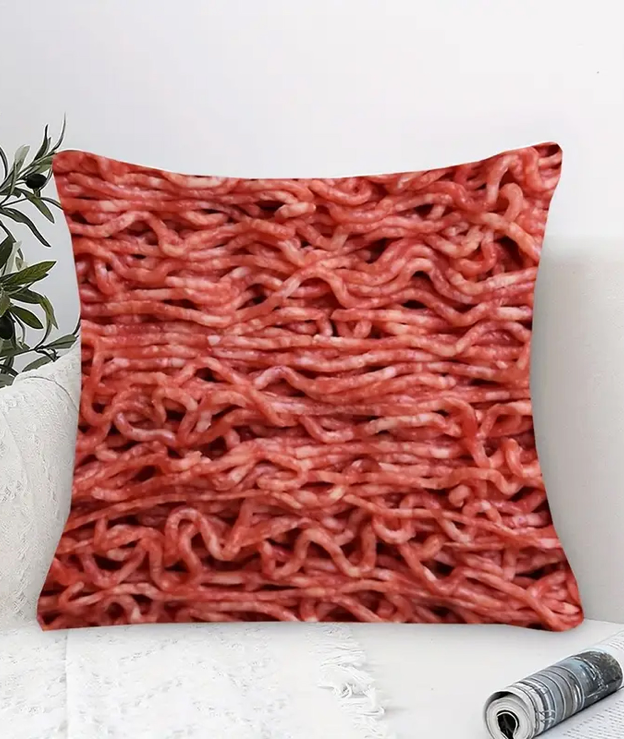 Pillowcase «Gift Store» minced meat №1