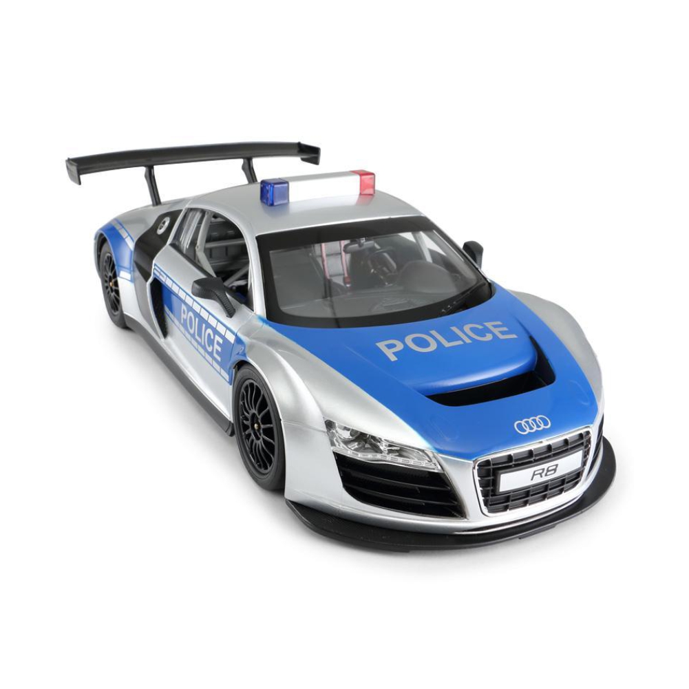 Car `Rastar` remote-controlled, Audi R8 Police