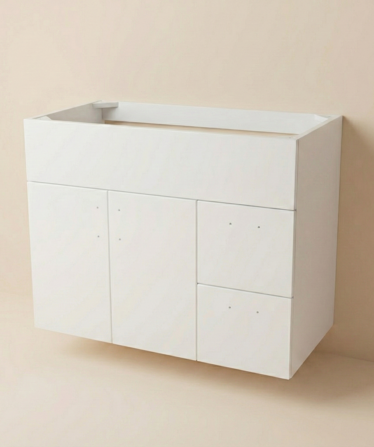 Perla լոգասենյակի LMT կահույք Foster 1000, 964×690×432մմ, սպիտակ փայլուն, առանց լվացարան