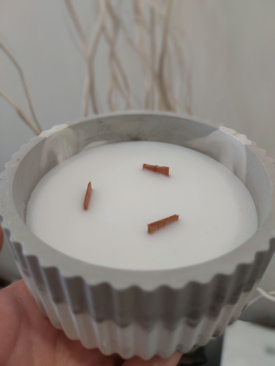 Candle «Blue Moon» Circle