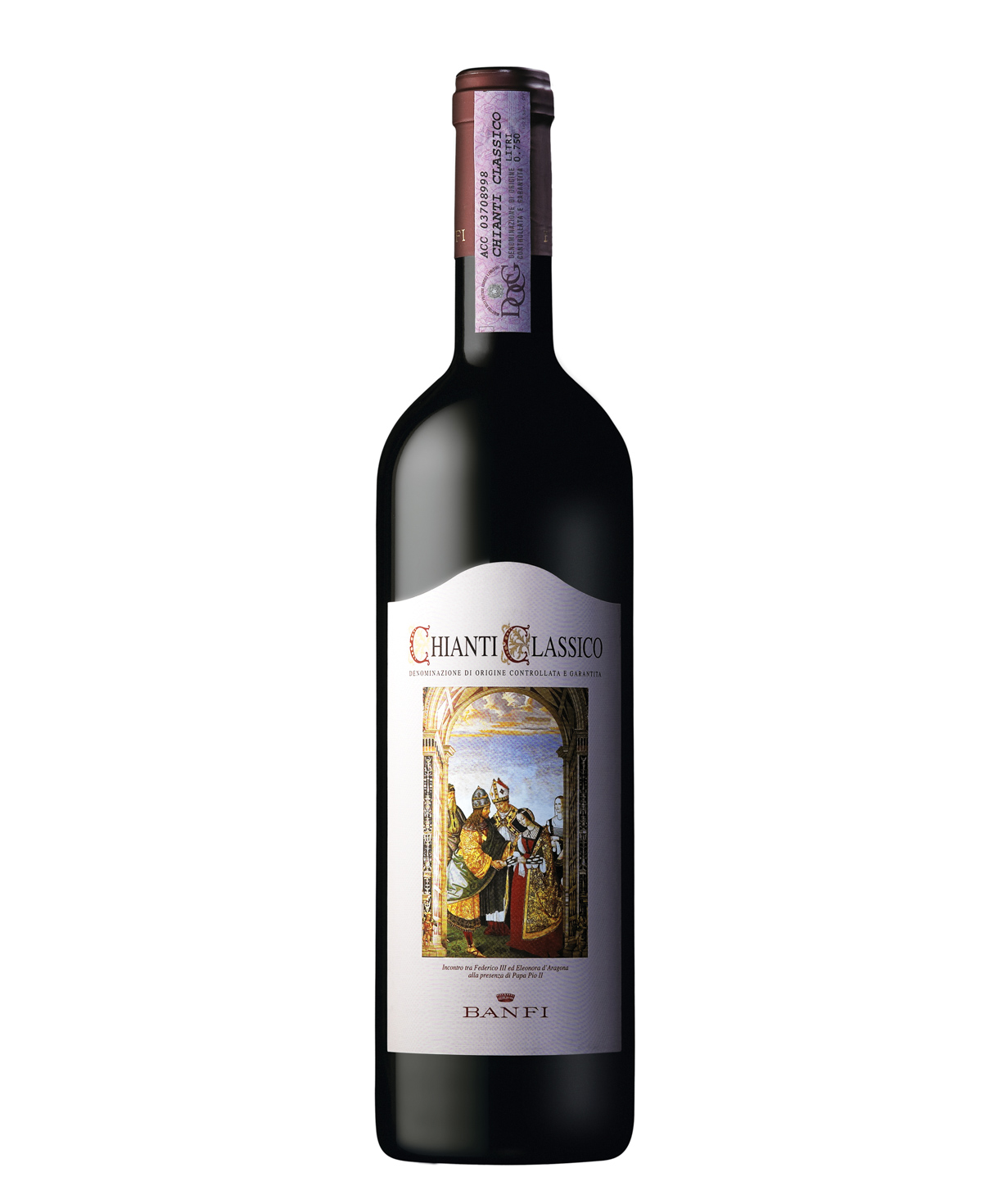 Вино `Banfi Chianti Classico Riserva` красное, сухое 750мл