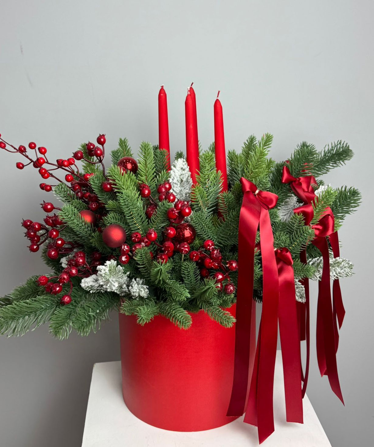 New Year's composition «Rosery» №57