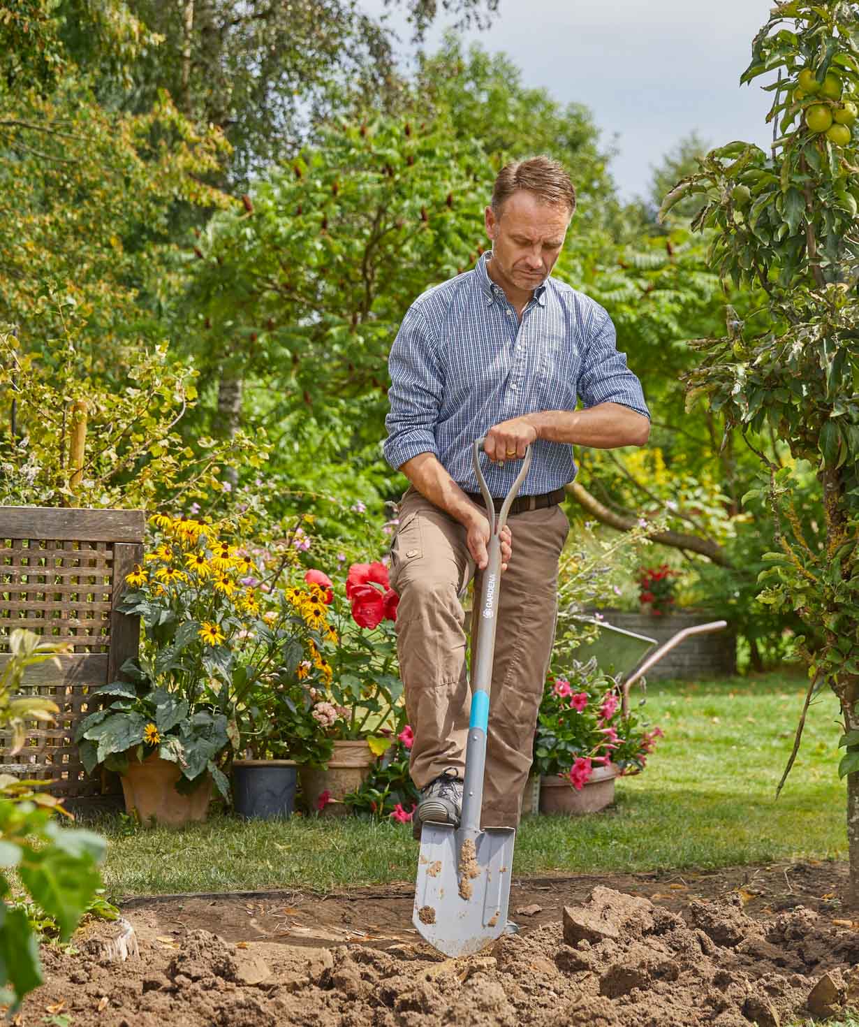 Sharp-edged shovel «Gardena» NatureLine