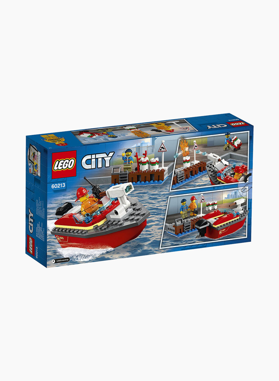 Lego City Կառուցողական Խաղ «Հրդեհ Նավահանգստում»