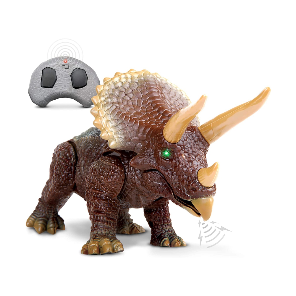 Toy `DISCOVERY` ceratops, remote controlled