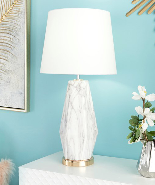 Lamp «Ashley Home» white