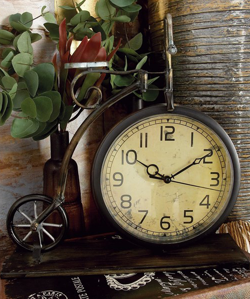 Table clock «Ashley Home» Bicycle