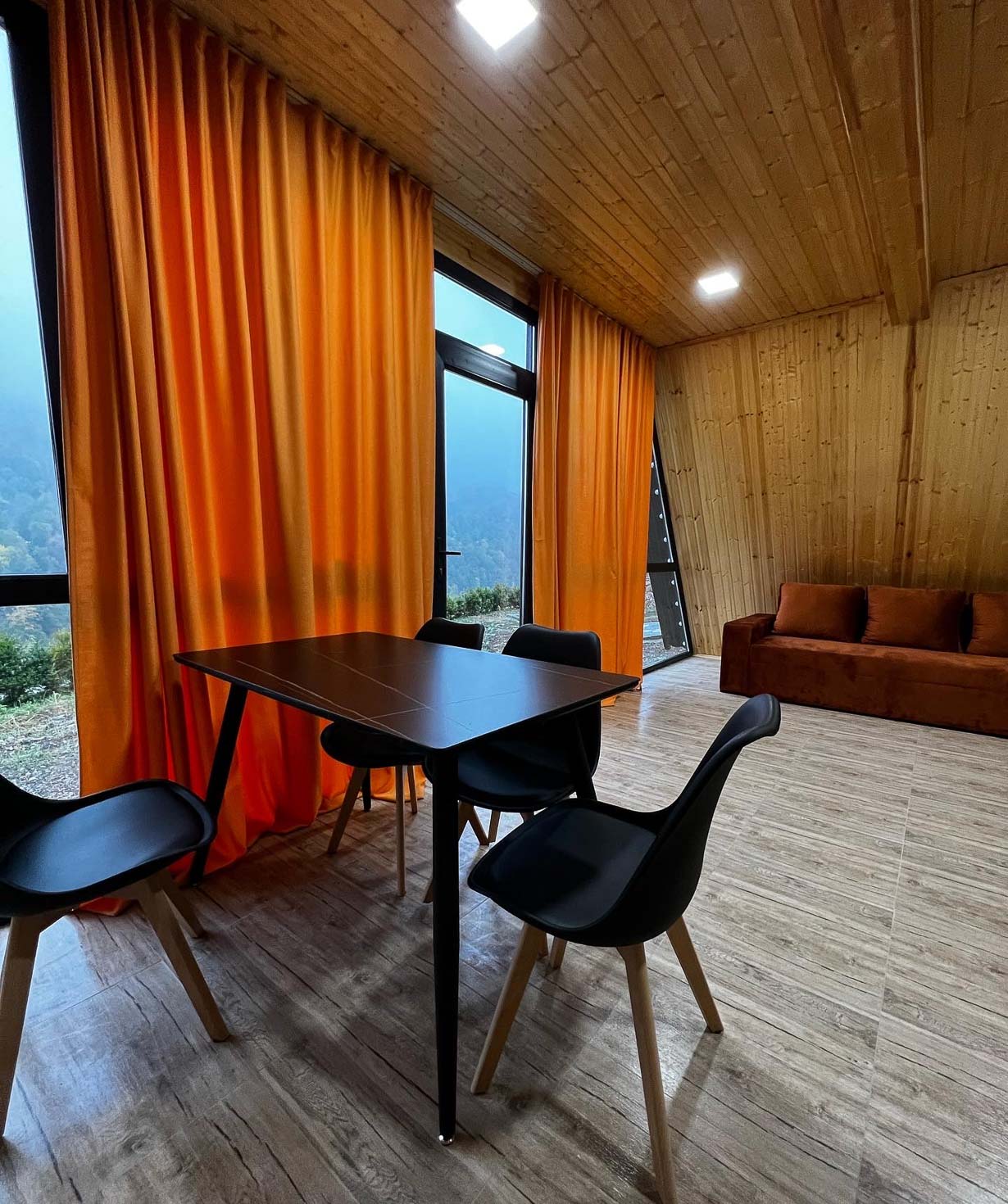 Cabin «Green Villa» orange, for 2-4 people