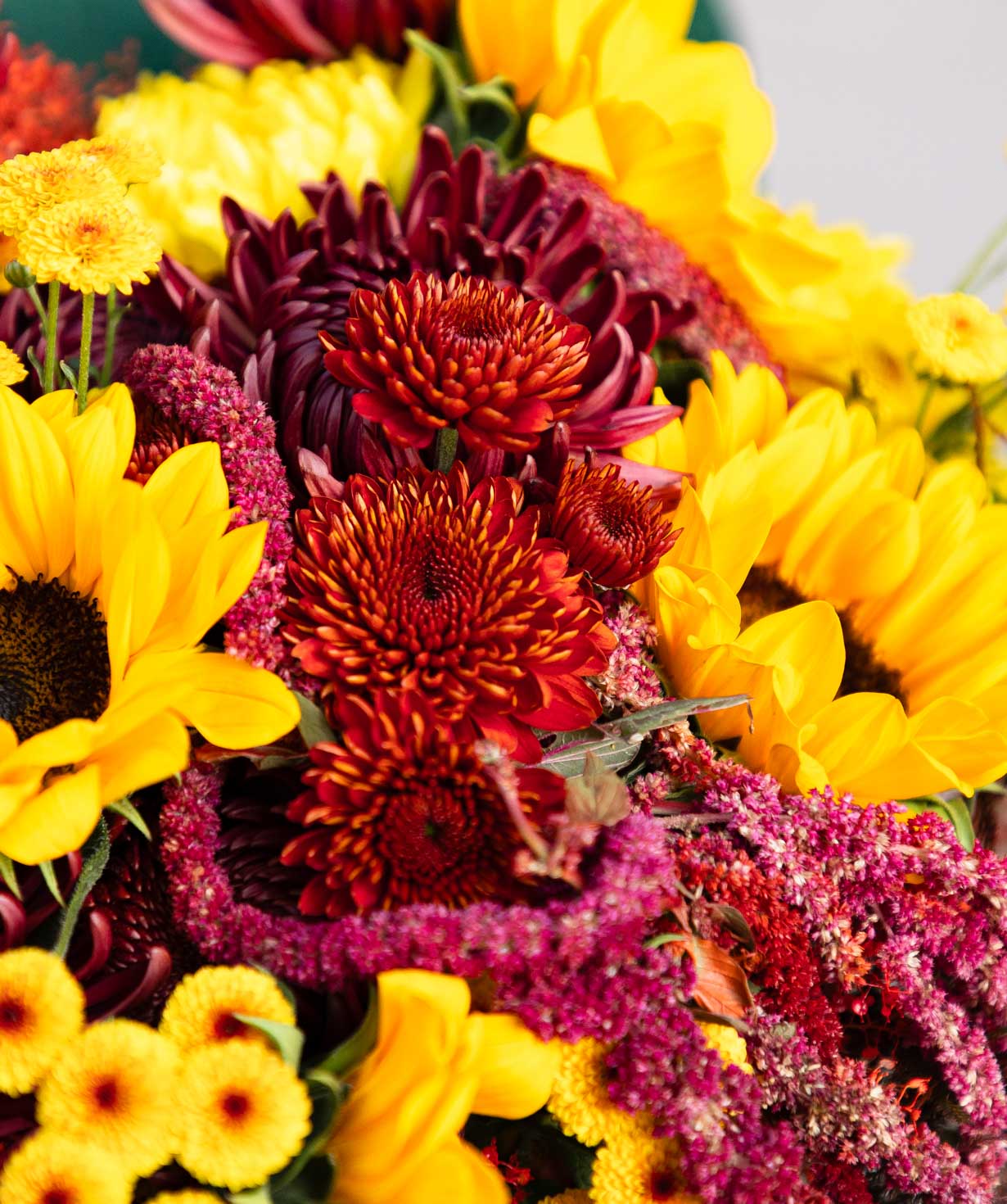 Букет «Caprice» с хризантемами №46