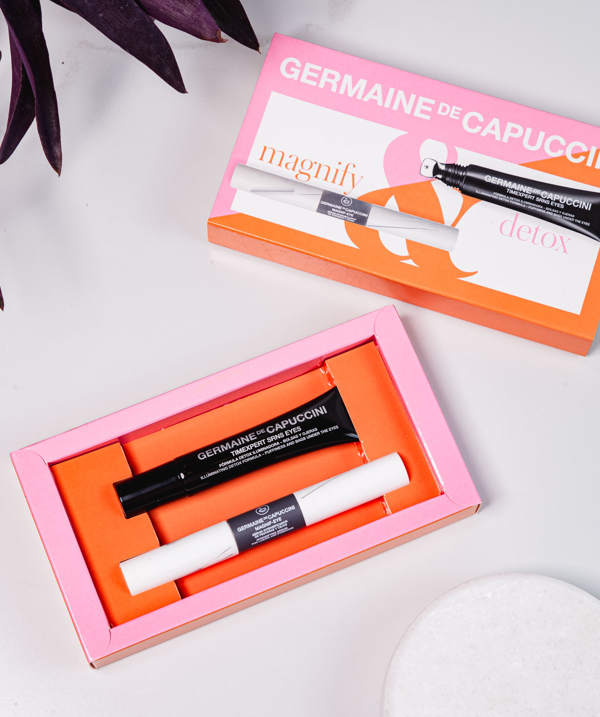 Eye care set «Seven Stars Spa» Germaine De Capuccini, Magnify Detox