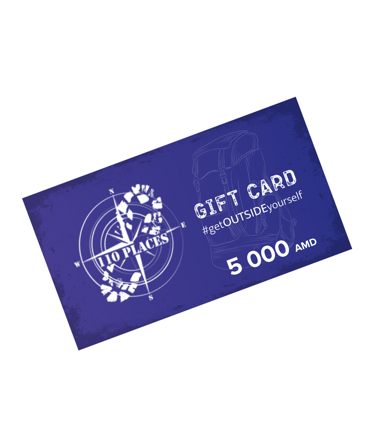 Gift card `110 Places Hiking Club` 5,000
