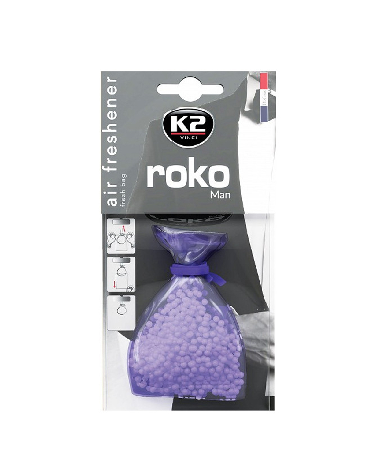 Освежитель `Standard Oil` воздуха автомобильный K2 Roko man