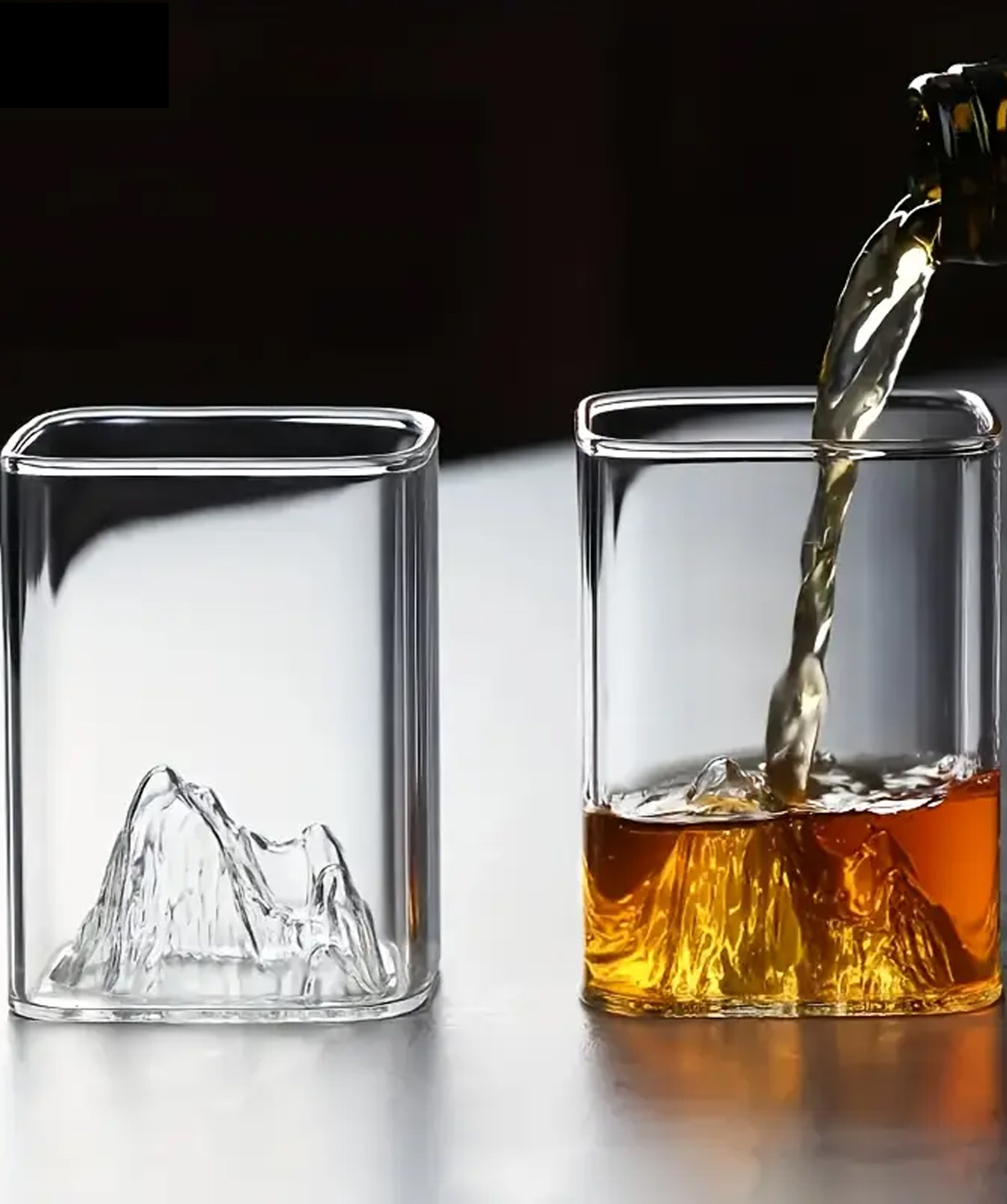 Glass cup «Gift Store» Mountain №237