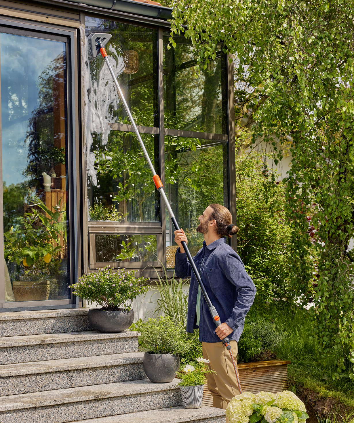 Waterflow handle «Gardena» 155-260 cm