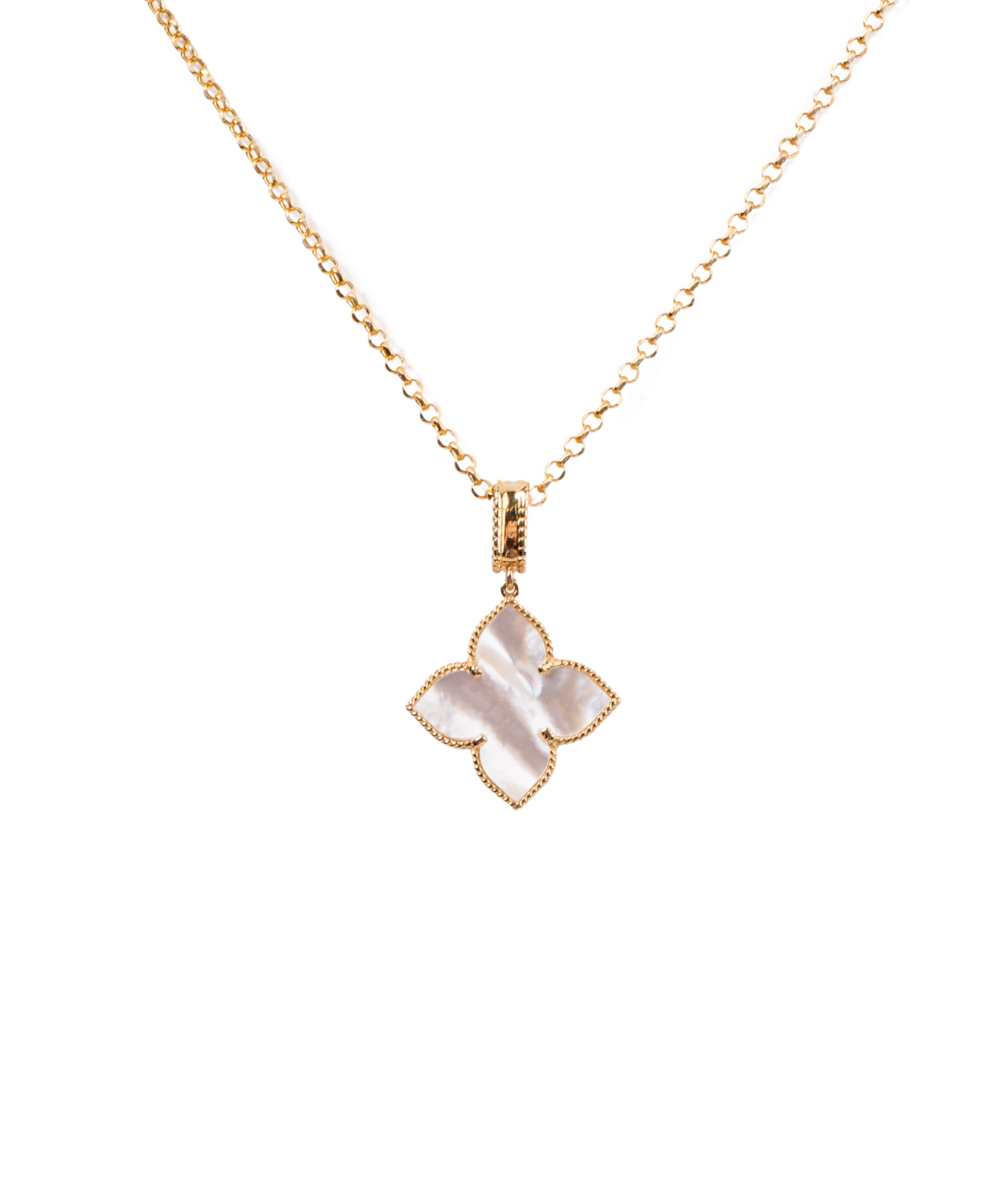 Pendant ''Less is more'' gold №120