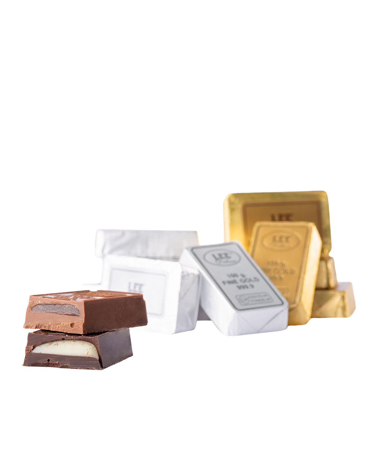 Коллекция `Lee Ounce Silver` шоколадных конфет 275 гр