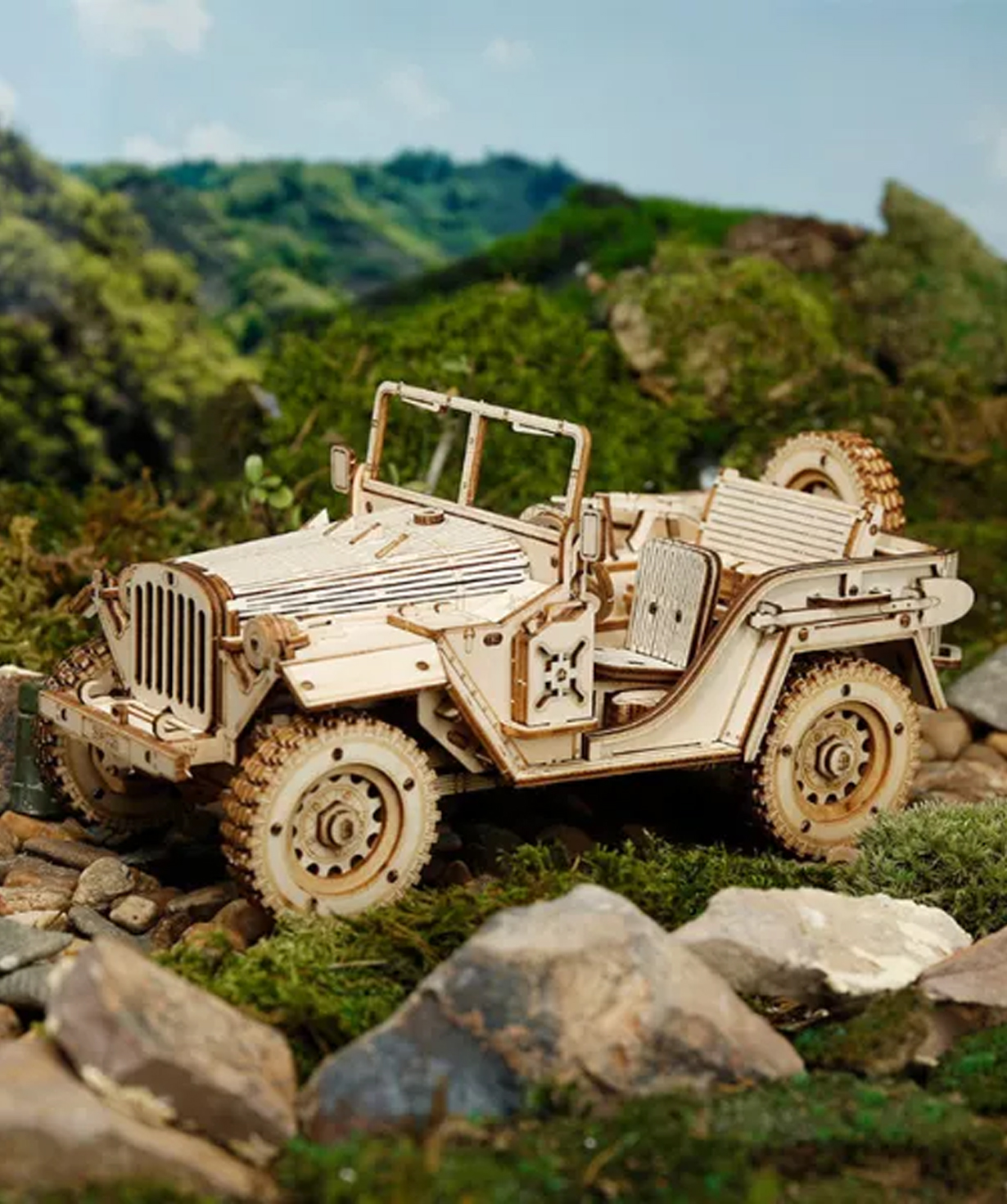 Constructor «Tab Game» Army Field Car