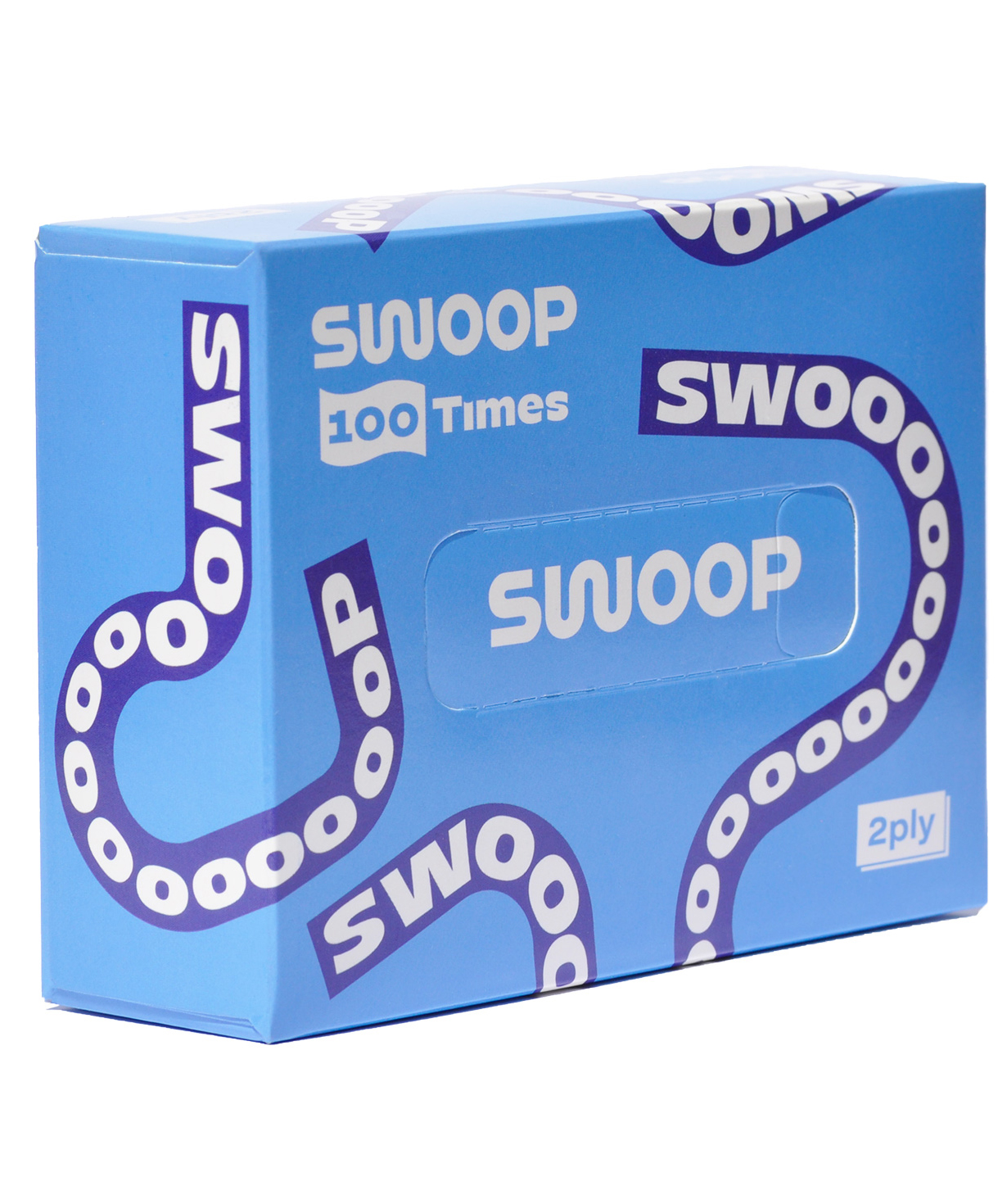 Tissue SWOOP, 2 ply, 100 sheets