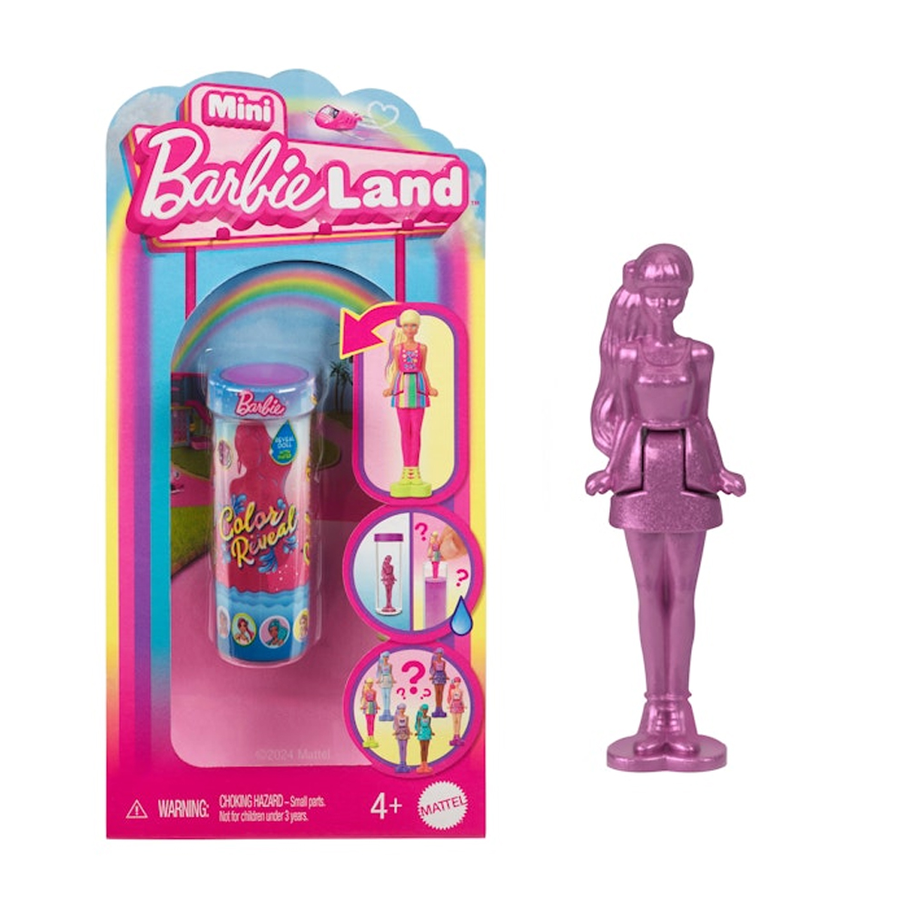 Mini Barbie doll color changing HYF28 Mattel