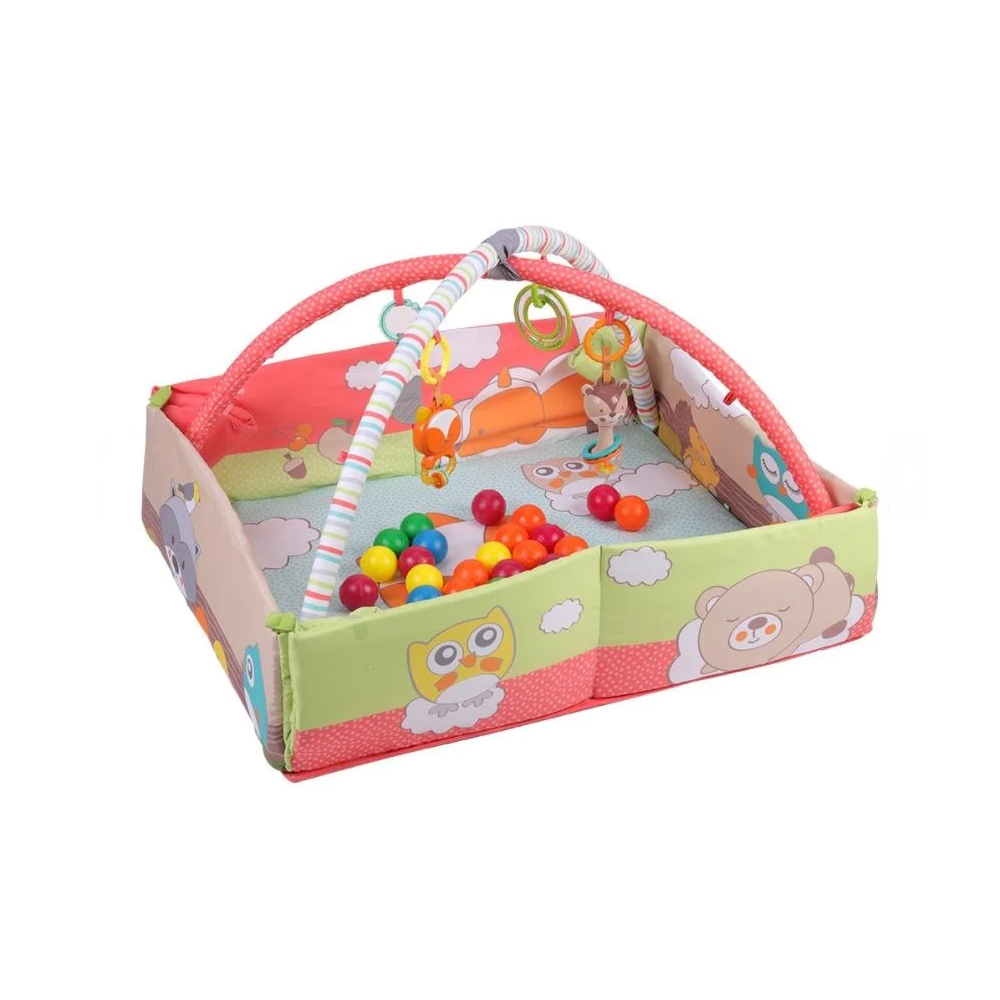 Cloth play mat 3-in-1