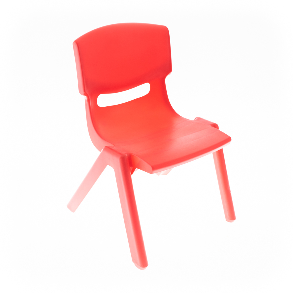 Աթոռ պլաստմասե, կարմիր